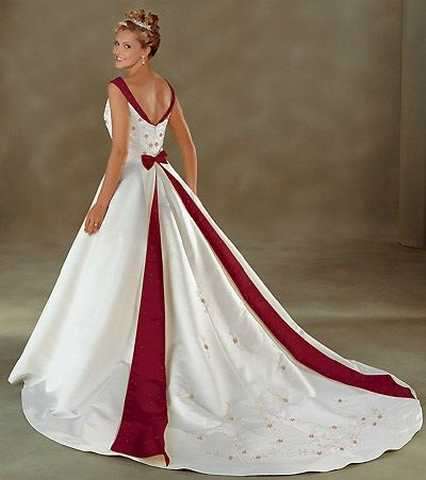 Brautkleid Brautkleider farbig Gr.34 bid Gr.64 von Modekarusell